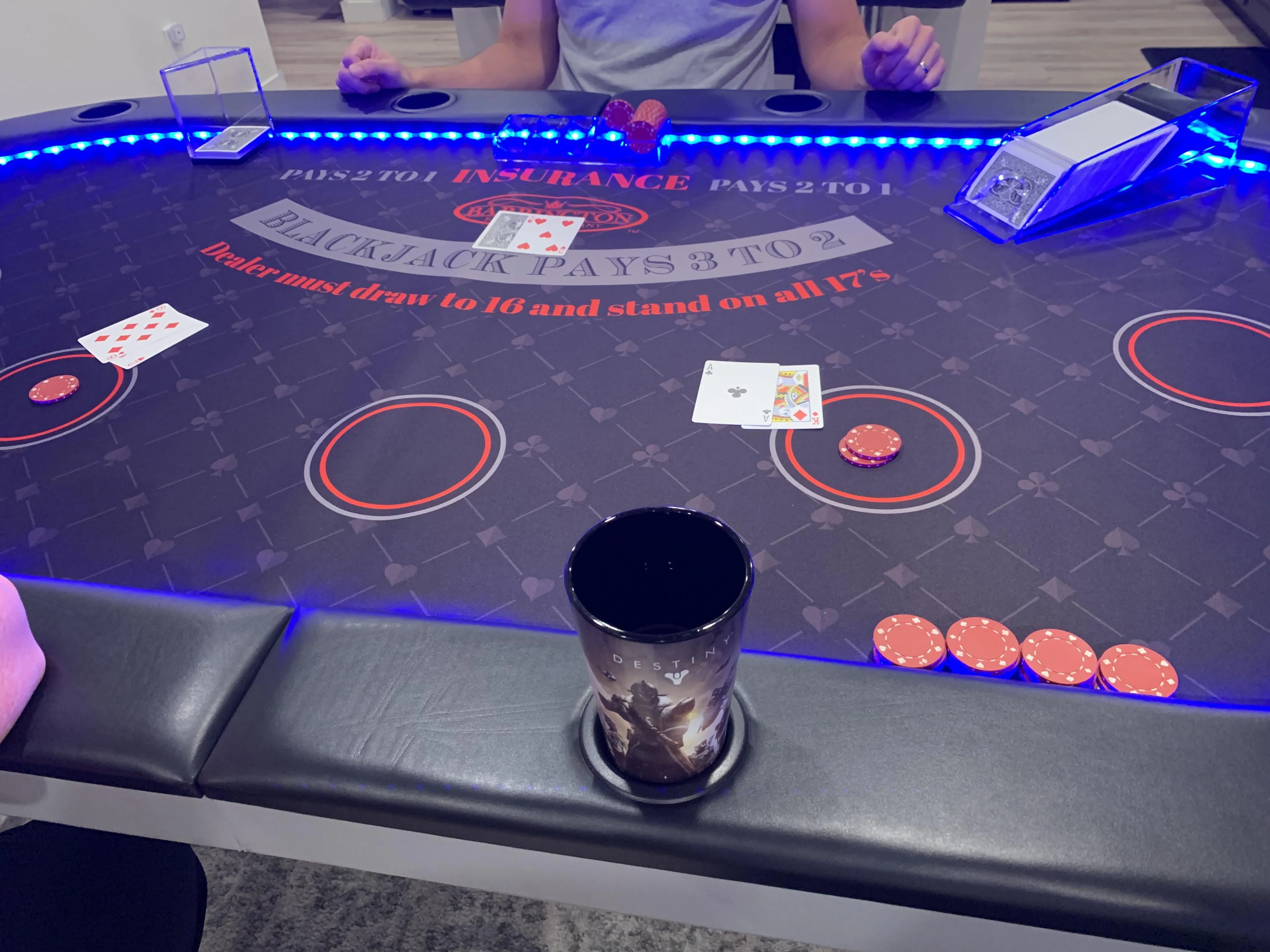 Ambiente de casino táctico